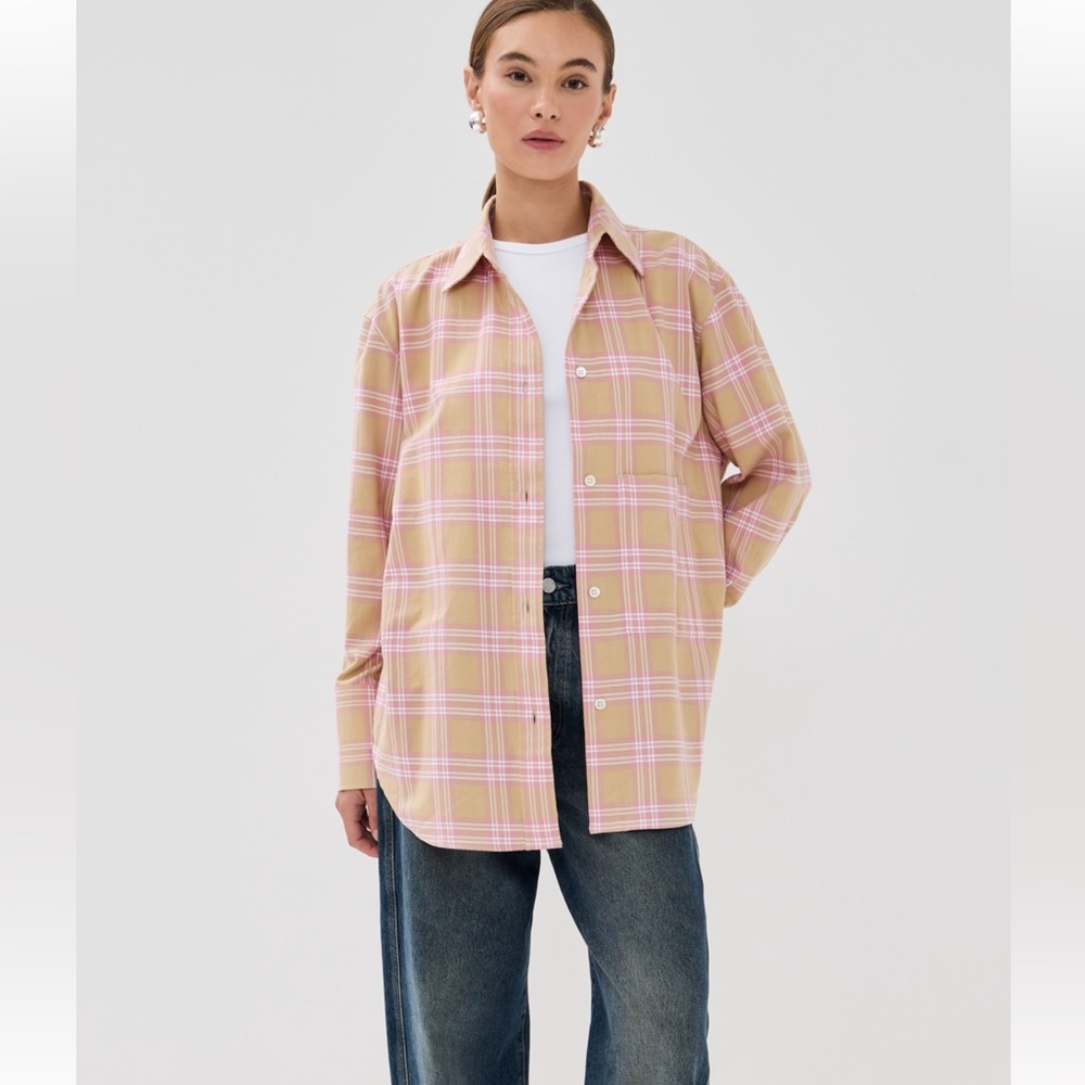 Rohe flannel oversized shirt